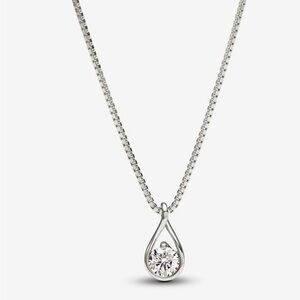 Pandora Infinite Lab-grown Diamond Pendant & Necklace 0.50 carat 14kWhite Gold